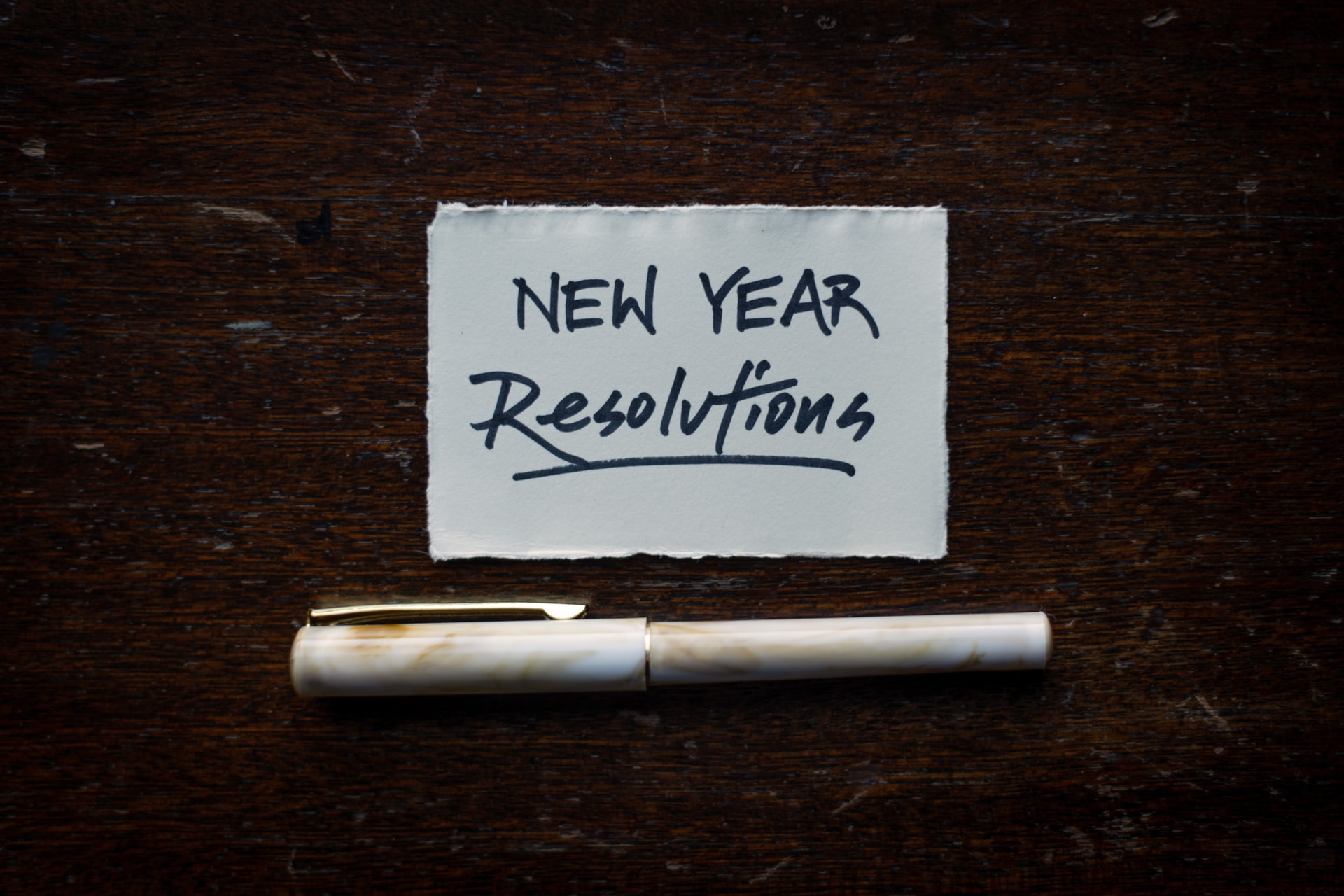 New Year's Resolutions