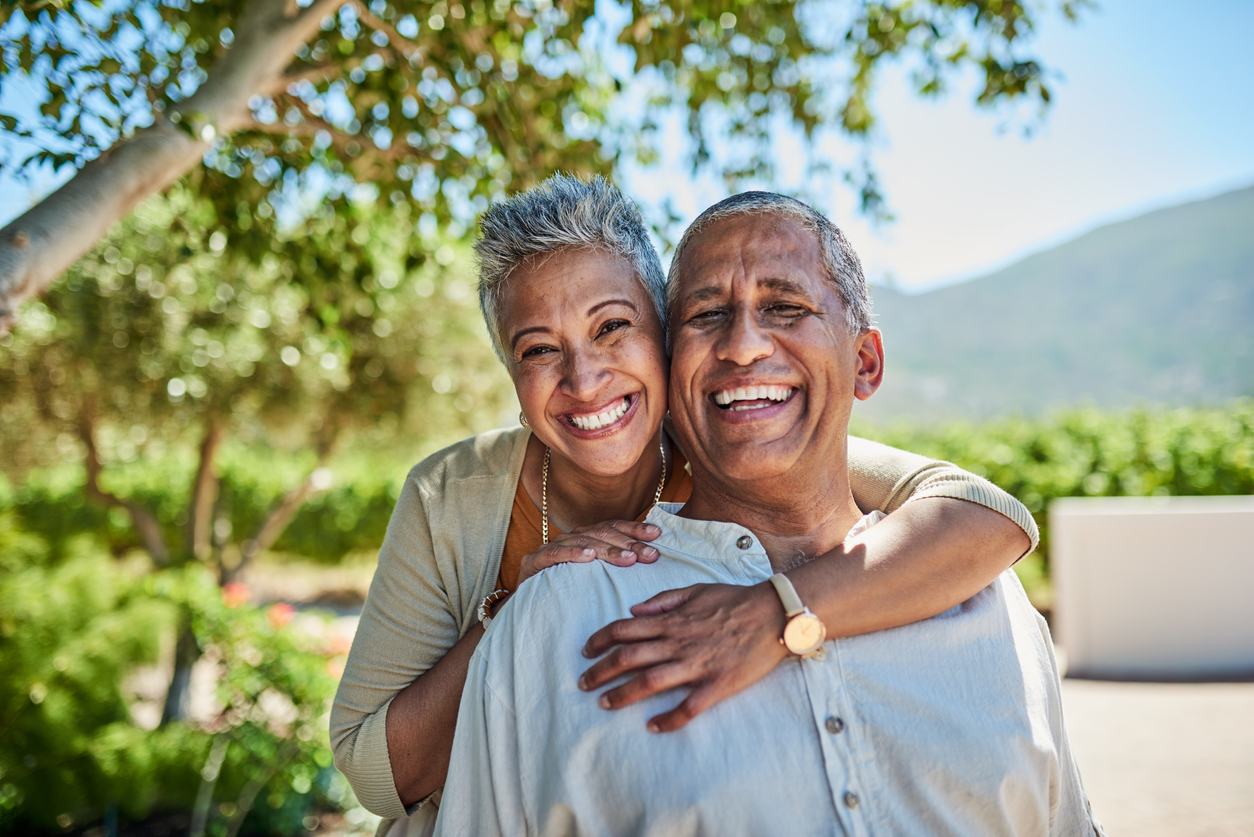 two people thinking about senior mental health